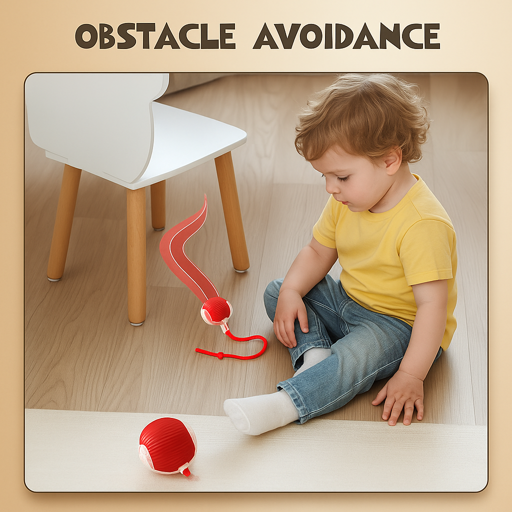 RolliPlay™ – Smart Rolling Fun Ball for Active Kids (1–8 Years)