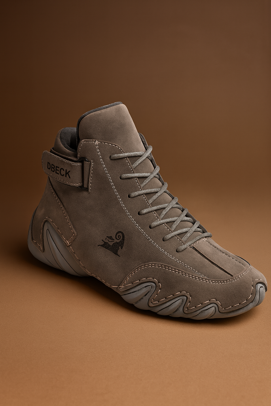 Premium Italian Handmade Suede Casual Boots – Grey